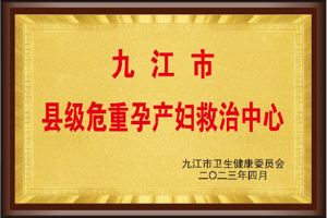 【生命绿色通道】武宁县总医院人民医院院区危重孕产妇救治中心