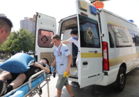 【“食”战演练】武宁县总医院人民医院院区开展食源性疾病应急演练