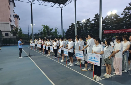 【以球聚力 以赛促融】武宁县总医院人民医院院区举行第八届职工气排球比赛