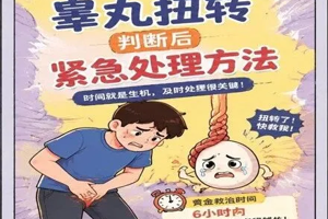 【健康科普】家有男孩必看！私处疼痛别硬扛，黄金6小时很关键